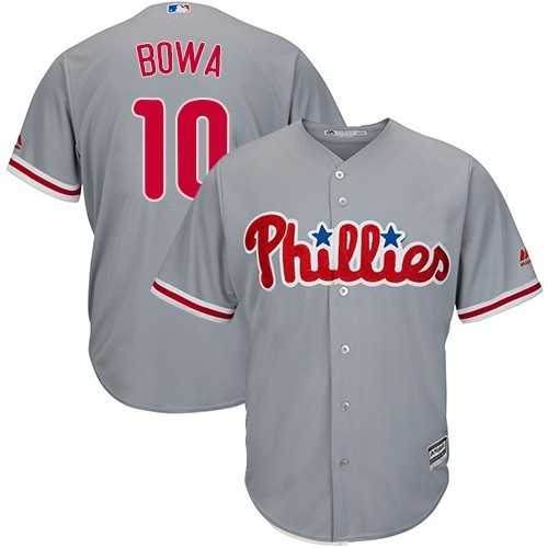 Phillies 10 Larry Bowa Gray Cool Base Jersey Dzhi,We sell and wholesale Phillies 10 Larry Bowa Gray Cool Base Jersey Dzhi on line form chian!